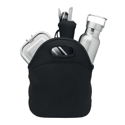 Black - Side - MidOcean Ily Lunch Box Set