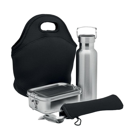 Black - Front - MidOcean Ily Lunch Box Set