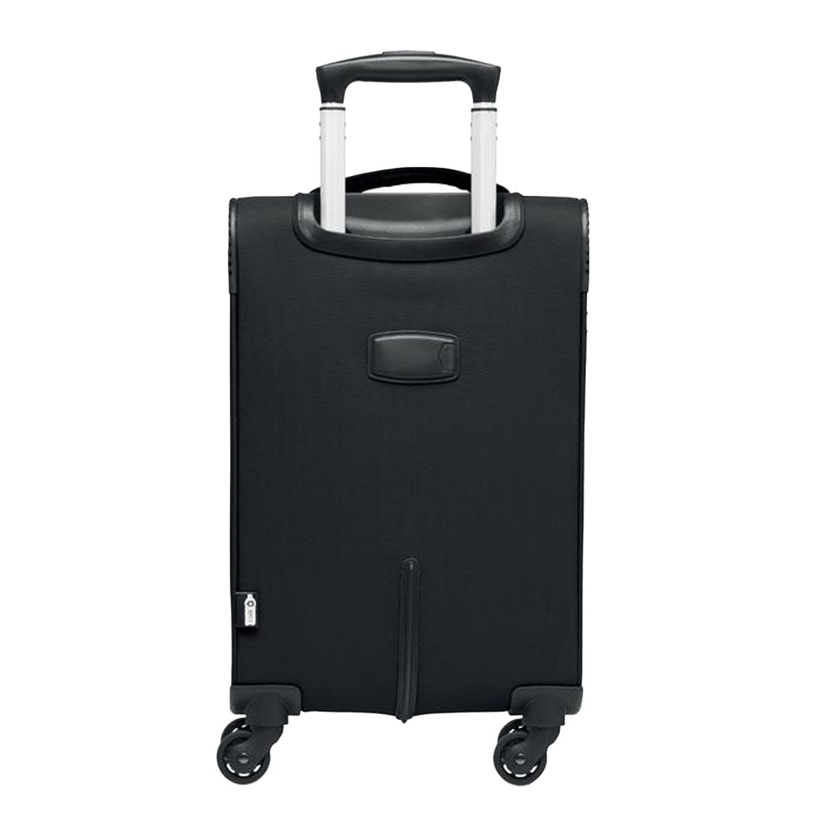 Black - Back - MidOcean Voyage RPET Trolley Bag