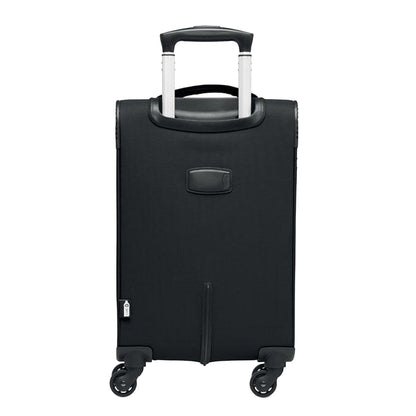 Black - Back - MidOcean Voyage RPET Trolley Bag