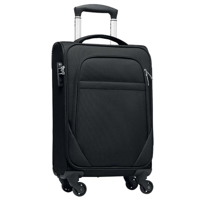 Black - Front - MidOcean Voyage RPET Trolley Bag