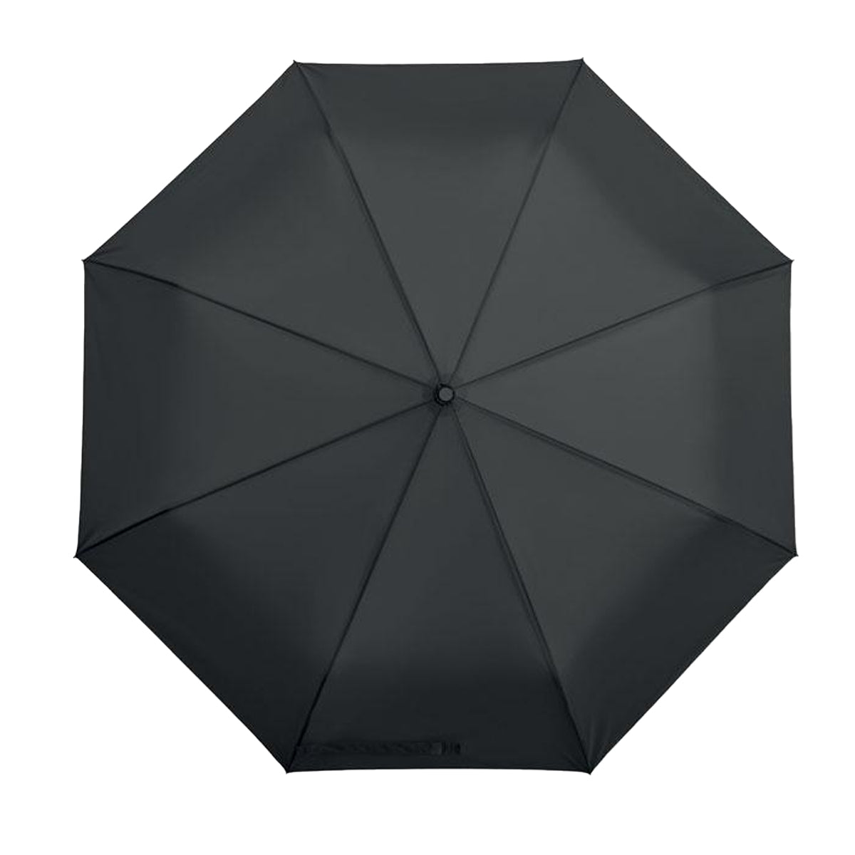 Black - Back - MidOcean Rochester Windproof Stick Umbrella