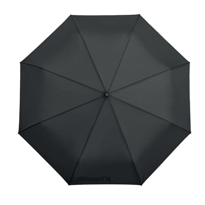 Black - Back - MidOcean Rochester Windproof Stick Umbrella