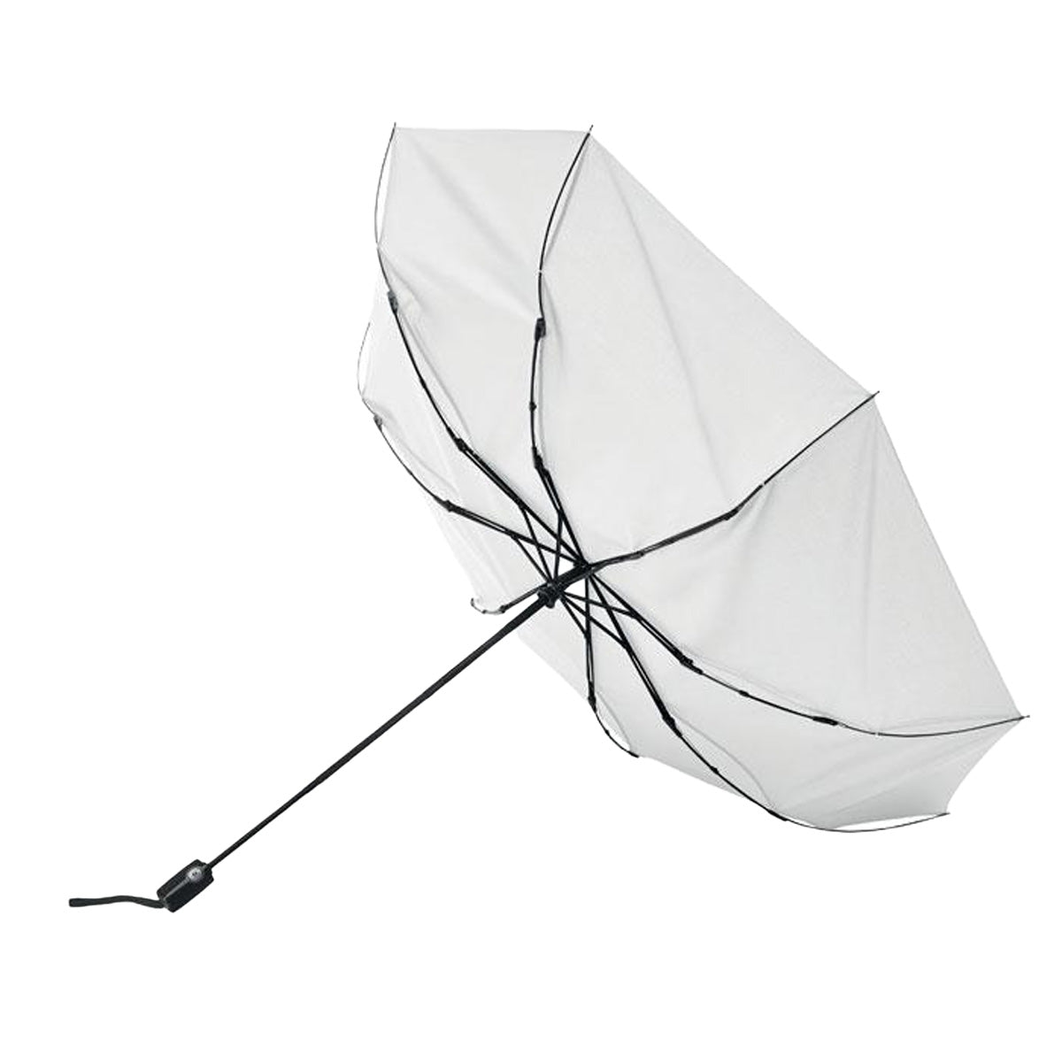 White - Side - MidOcean Rochester Windproof Stick Umbrella
