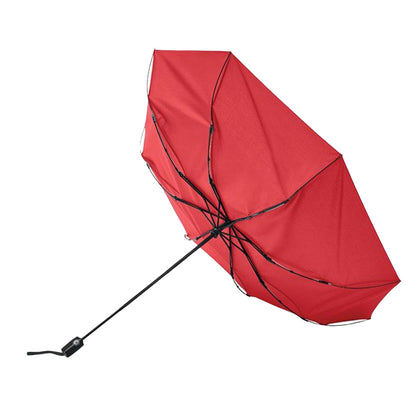 Red - Side - MidOcean Rochester Windproof Stick Umbrella