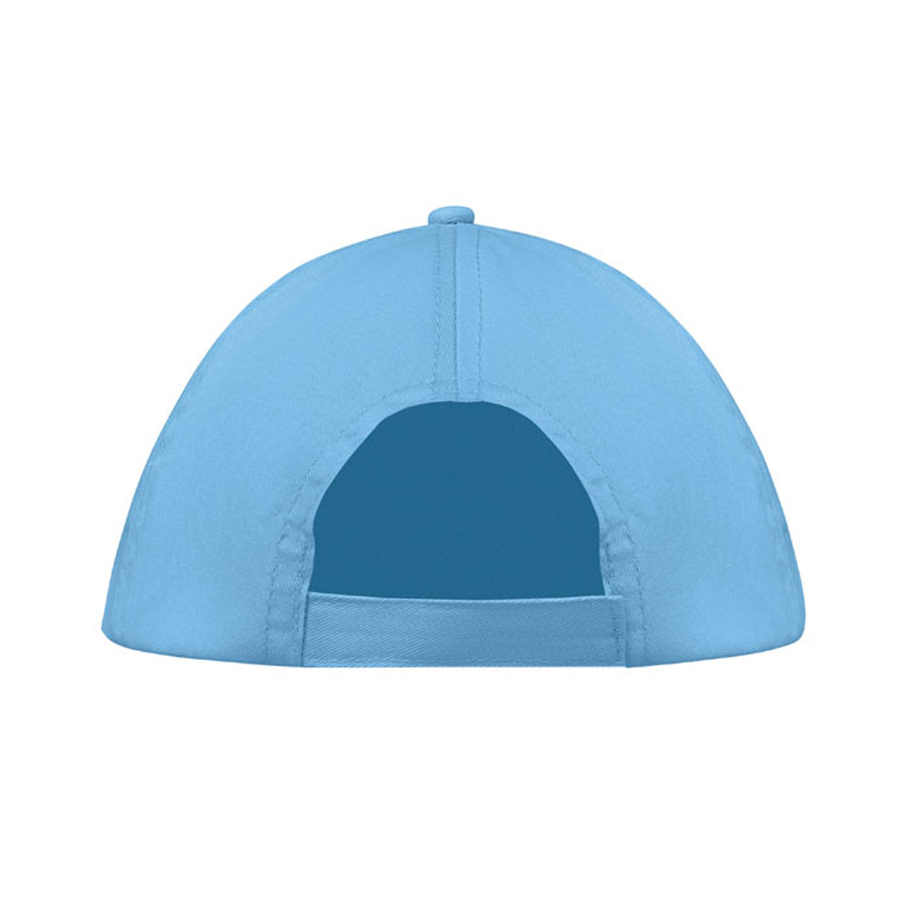 Baby Blue - Back - MidOcean Buzz 5 Panel Baseball Cap