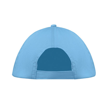 Baby Blue - Back - MidOcean Buzz 5 Panel Baseball Cap