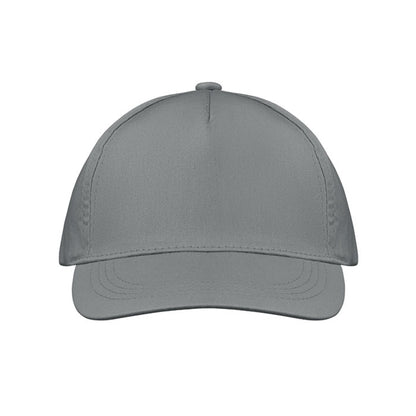 Grey - Lifestyle - MidOcean Buzz 5 Panel Baseball Cap