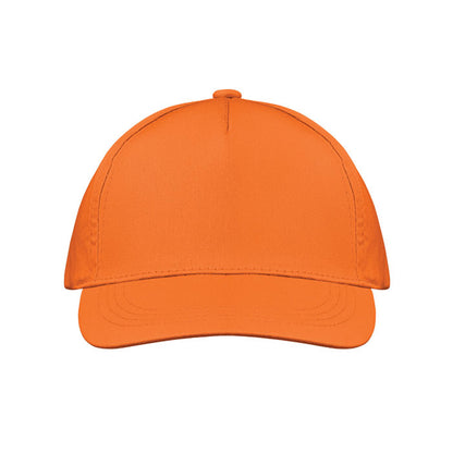 Orange - Lifestyle - MidOcean Buzz 5 Panel Baseball Cap