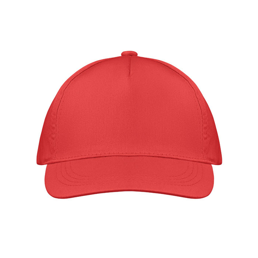 Red - Lifestyle - MidOcean Buzz 5 Panel Baseball Cap