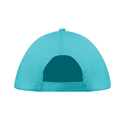 Turquoise - Back - MidOcean Buzz 5 Panel Baseball Cap