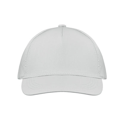 White - Lifestyle - MidOcean Buzz 5 Panel Baseball Cap