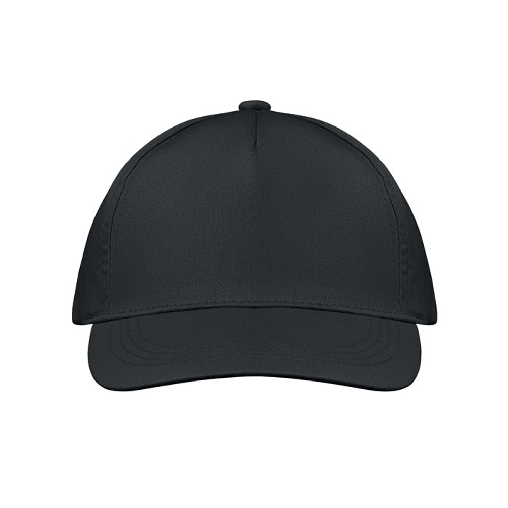 Black - Lifestyle - MidOcean Buzz 5 Panel Baseball Cap