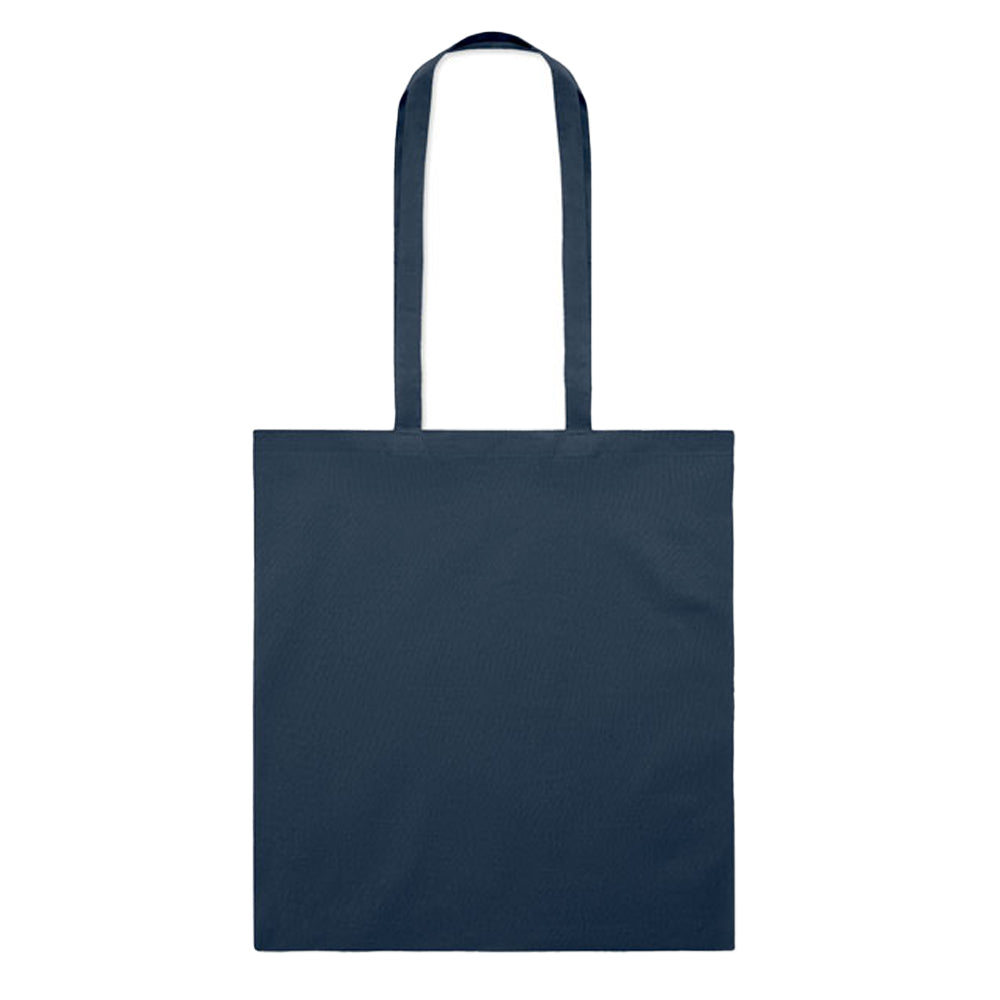 French Navy - Back - MidOcean Cottonel Colour + Cotton Shopper Bag