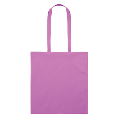 Violet - Back - MidOcean Cottonel Colour + Cotton Shopper Bag