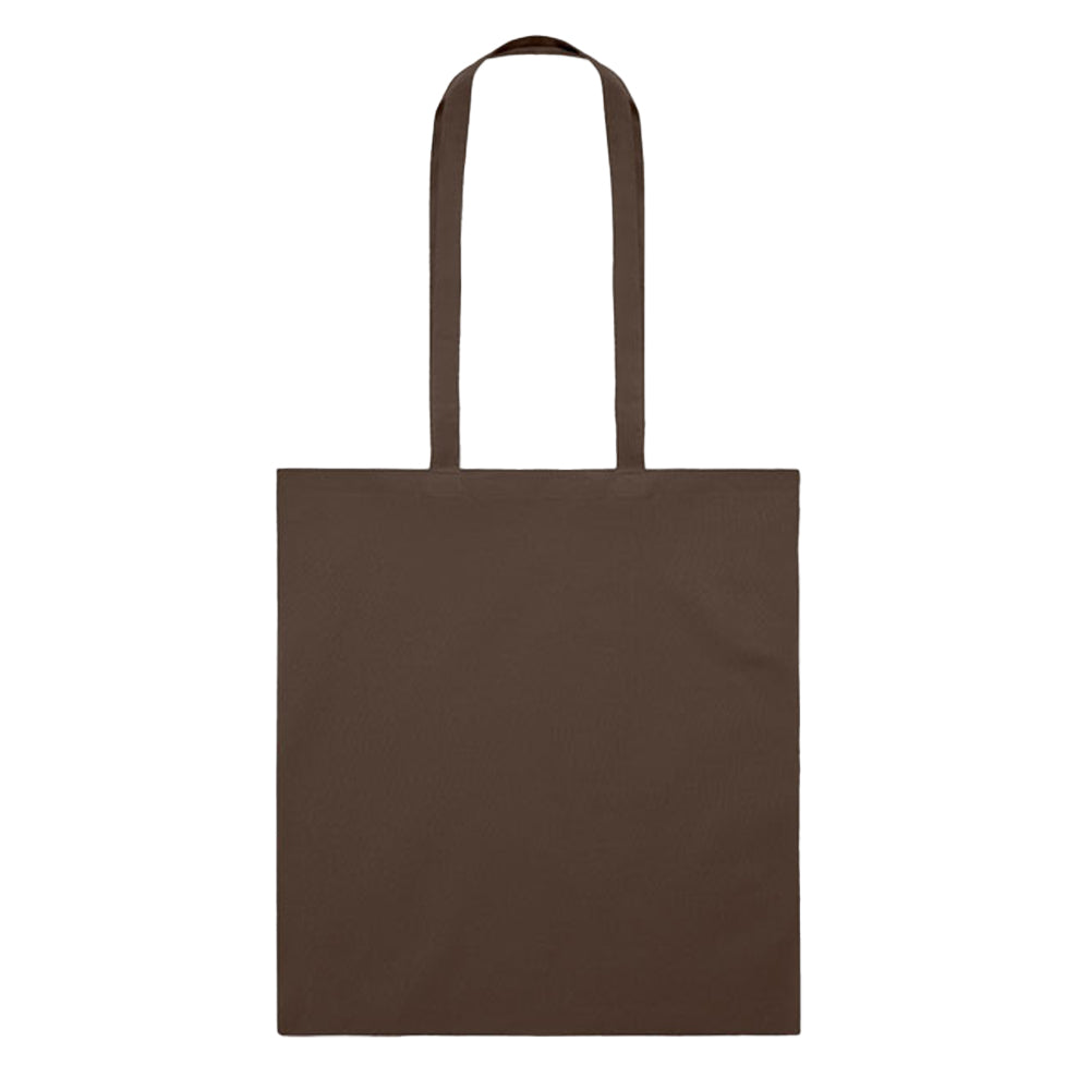 Chocolate - Back - MidOcean Cottonel Colour + Cotton Shopper Bag