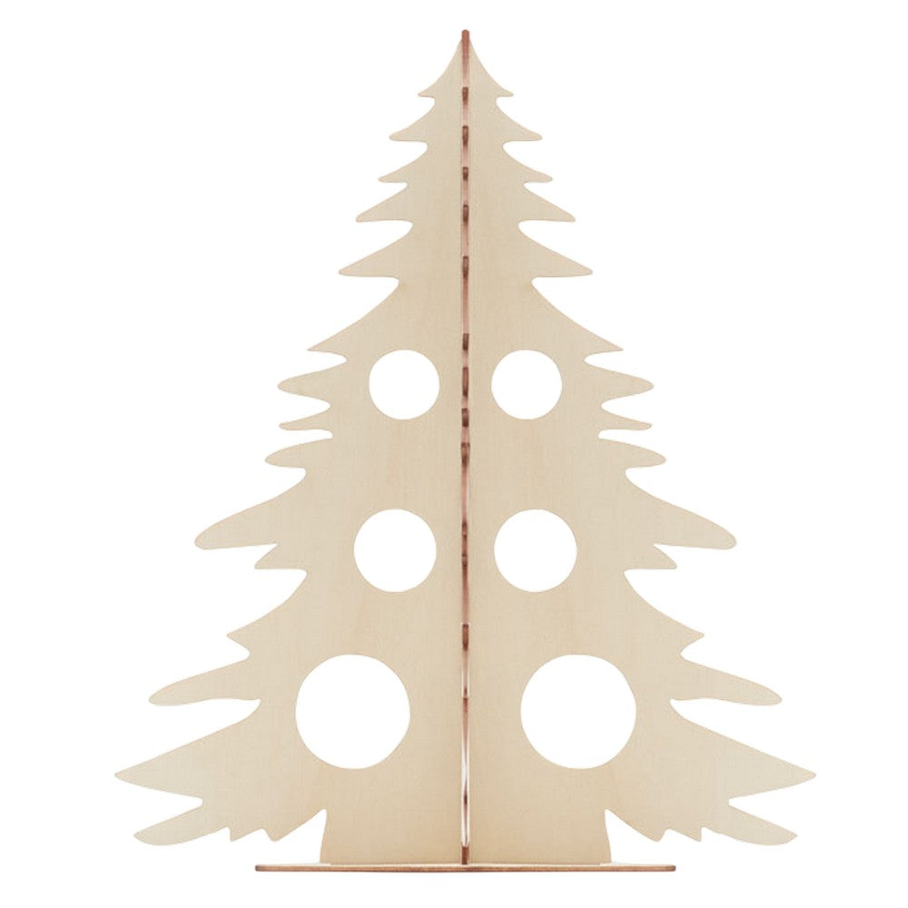 Wood - Lifestyle - MidOcean Tree And Paint Wooden Christmas Tree