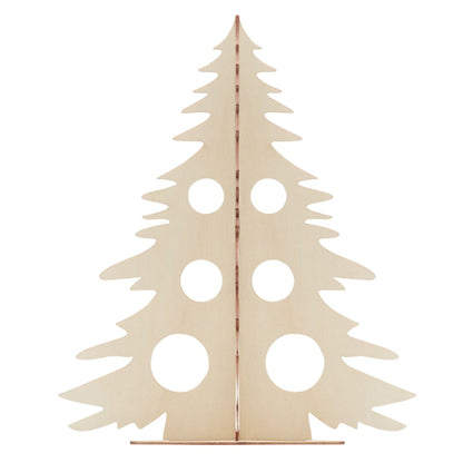 Wood - Lifestyle - MidOcean Tree And Paint Wooden Christmas Tree