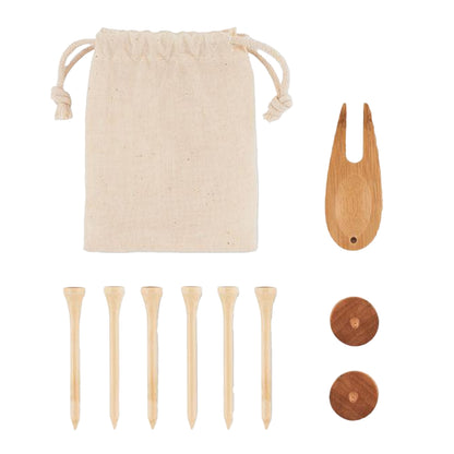 Beige - Front - MidOcean Dormie Golf Accessories Set