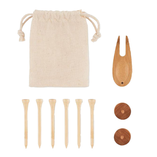 Beige - Front - MidOcean Dormie Golf Accessories Set