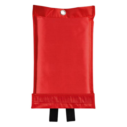 Red - Back - MidOcean Blake Fire Blanket