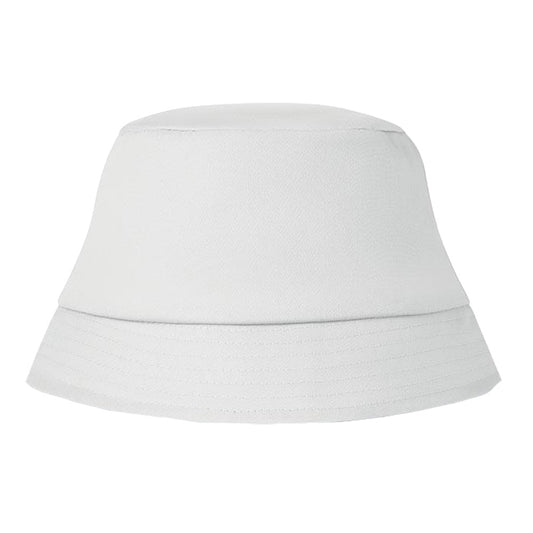 White - Front - MidOcean Bilgola Cotton Sun Hat