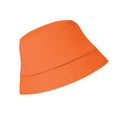 Orange - Back - MidOcean Bilgola Cotton Sun Hat