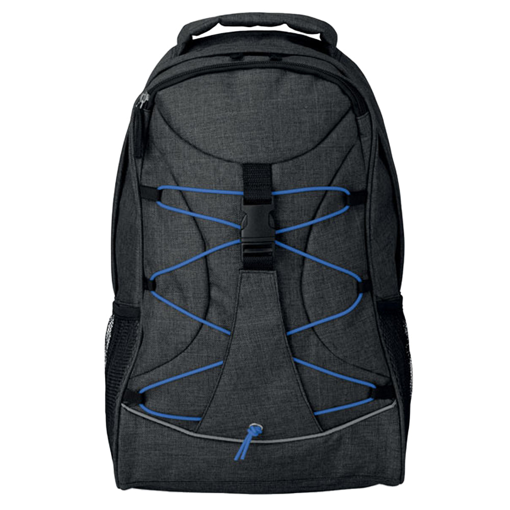Royal Blue - Front - MidOcean Glow Monte Lema Glow In The Dark Backpack