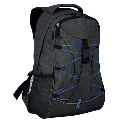 Royal Blue - Back - MidOcean Glow Monte Lema Glow In The Dark Backpack