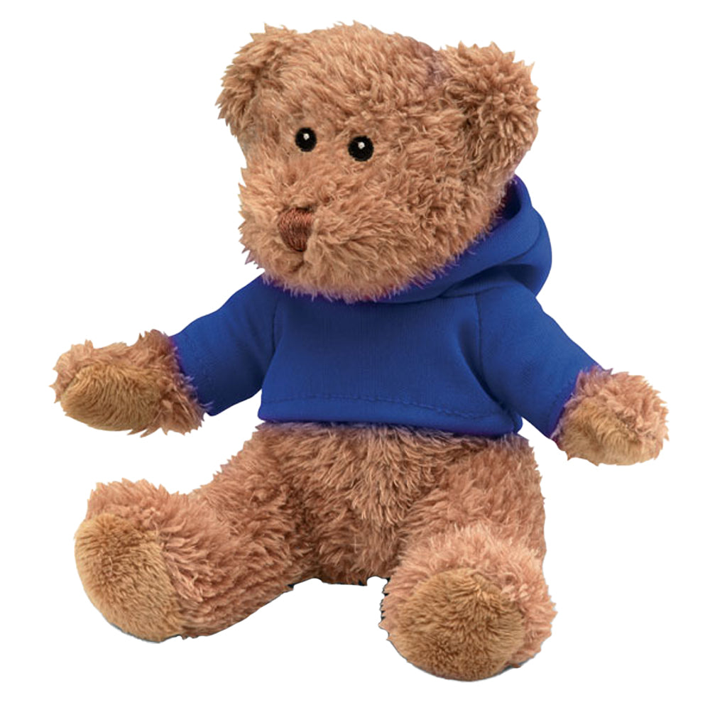 Blue - Back - MidOcean Johnny Teddy Bear Plush Toy