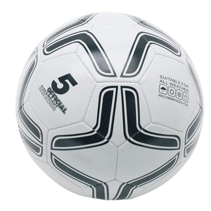 White-Black - Back - MidOcean Soccerini Football