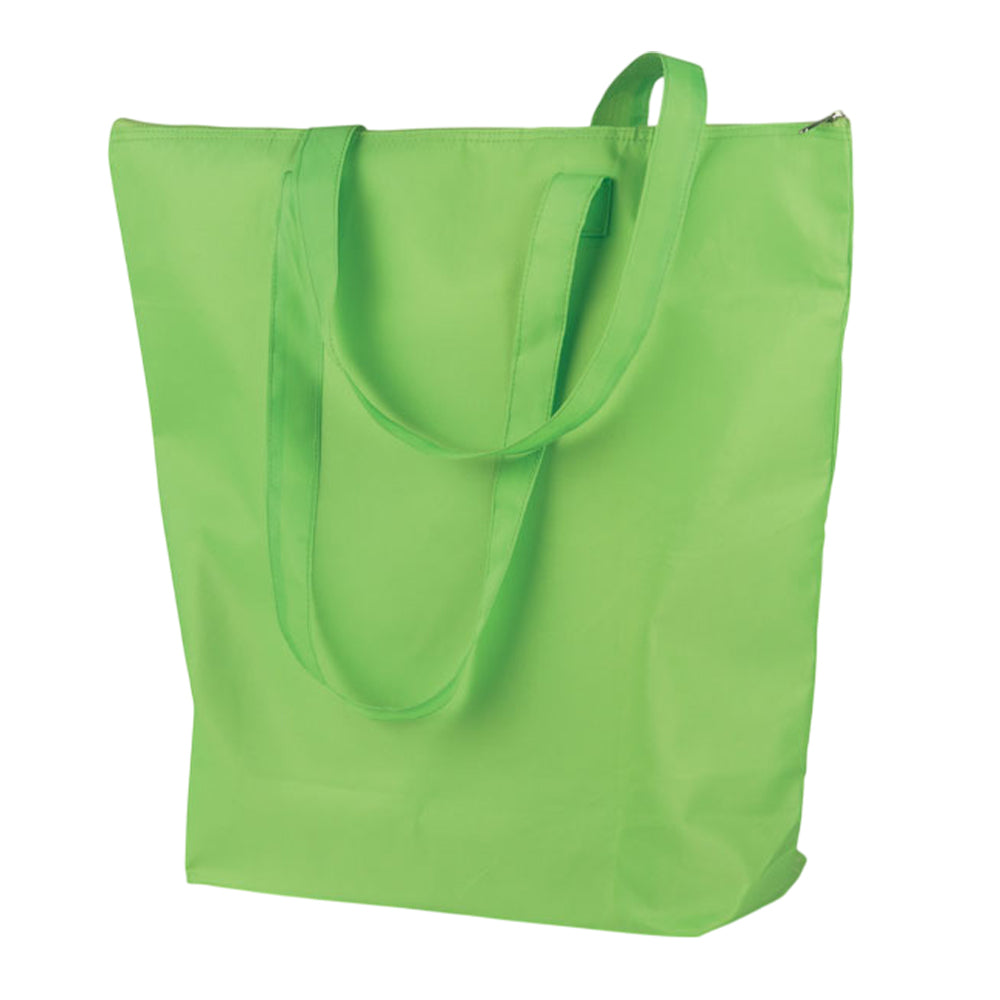 Lime - Back - MidOcean Plicool Foldable Cooler Bag