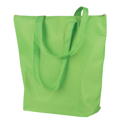 Lime - Back - MidOcean Plicool Foldable Cooler Bag