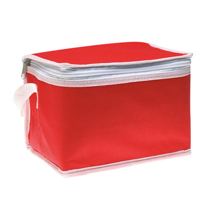 Red - Front - MidOcean Promocool Non-Woven Cooler Bag
