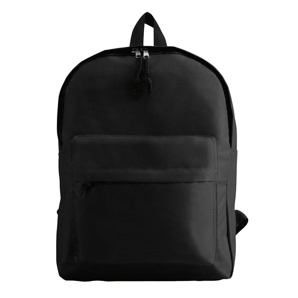 Black - Front - MidOcean Bapal Polyester Backpack