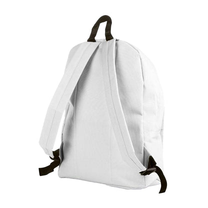 White - Back - MidOcean Bapal Polyester Backpack