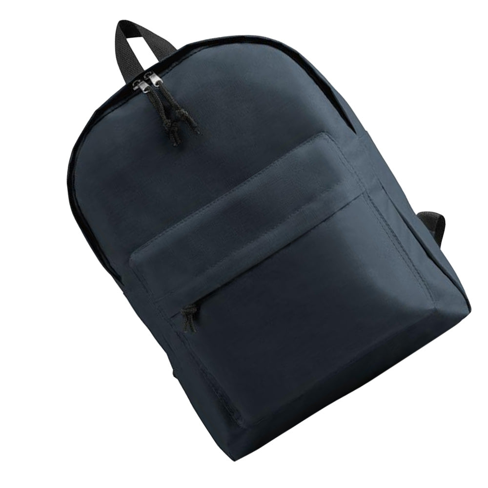 Blue - Back - MidOcean Bapal Polyester Backpack