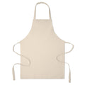 Beige - Front - MidOcean Sous Recycled Cotton Apron