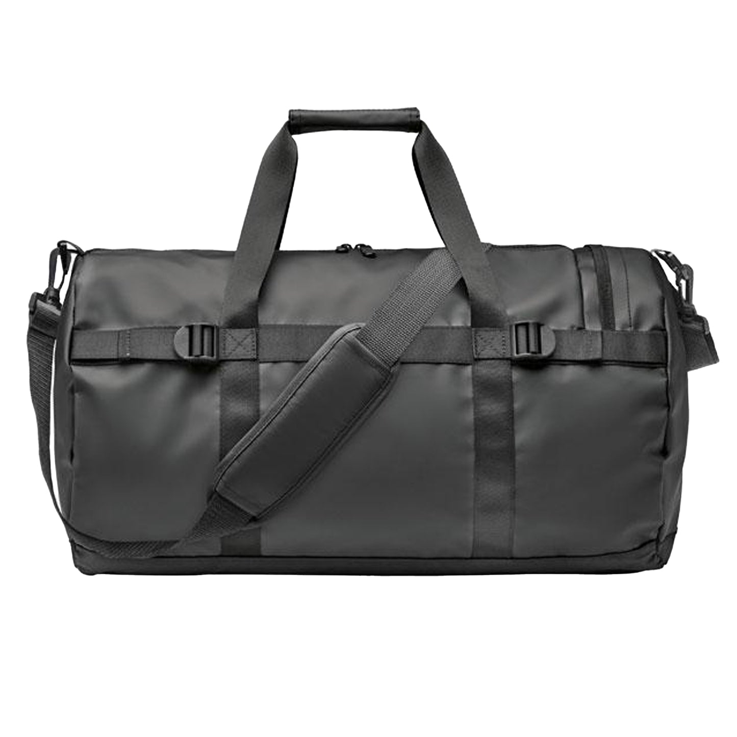Black - Front - MidOcean Jaya Duffle Tarpaulin Duffle Bag