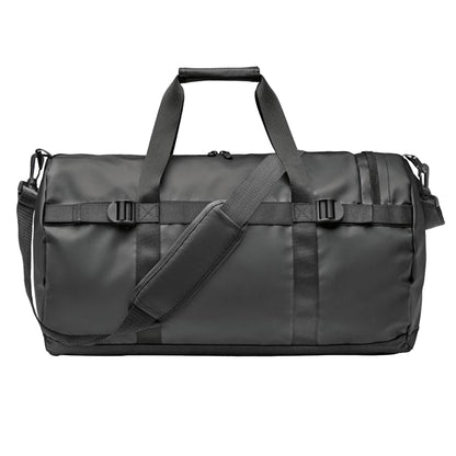 Black - Front - MidOcean Jaya Duffle Tarpaulin Duffle Bag