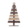 Wood - Side - MidOcean Puinen Wooden Christmas Tree Decoration
