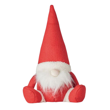 Red-White - Front - MidOcean Mini Felt Santa Claus Christmas Decoration