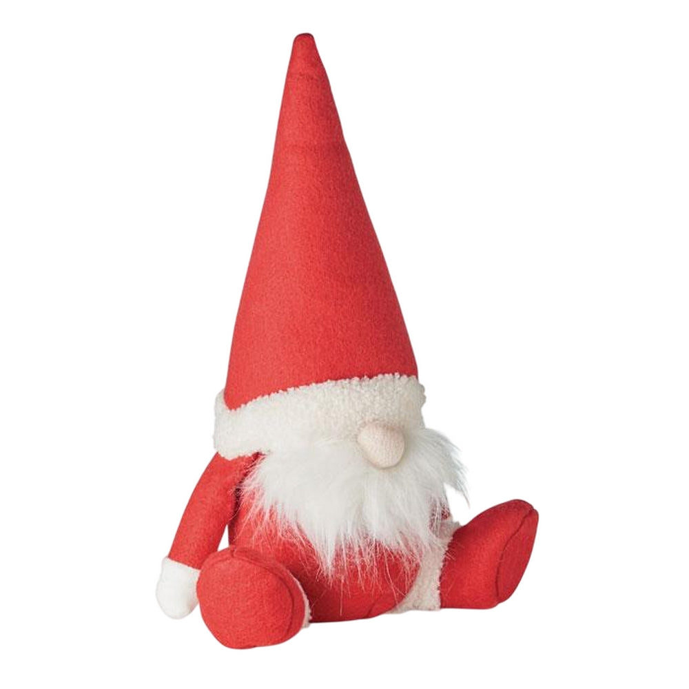 Red-White - Side - MidOcean Mini Felt Santa Claus Christmas Decoration