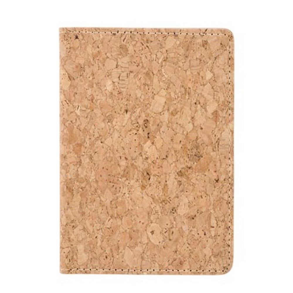 Beige - Side - MidOcean Corkpass Cork Passport Cover