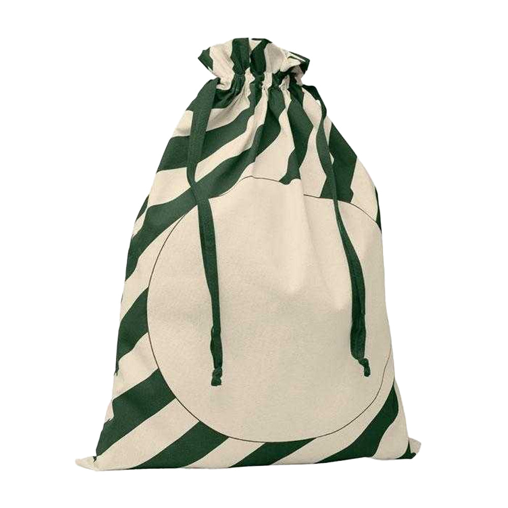 Green - Front - MidOcean Laukku Cotton Santa Sack