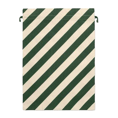 Green - Back - MidOcean Laukku Cotton Santa Sack