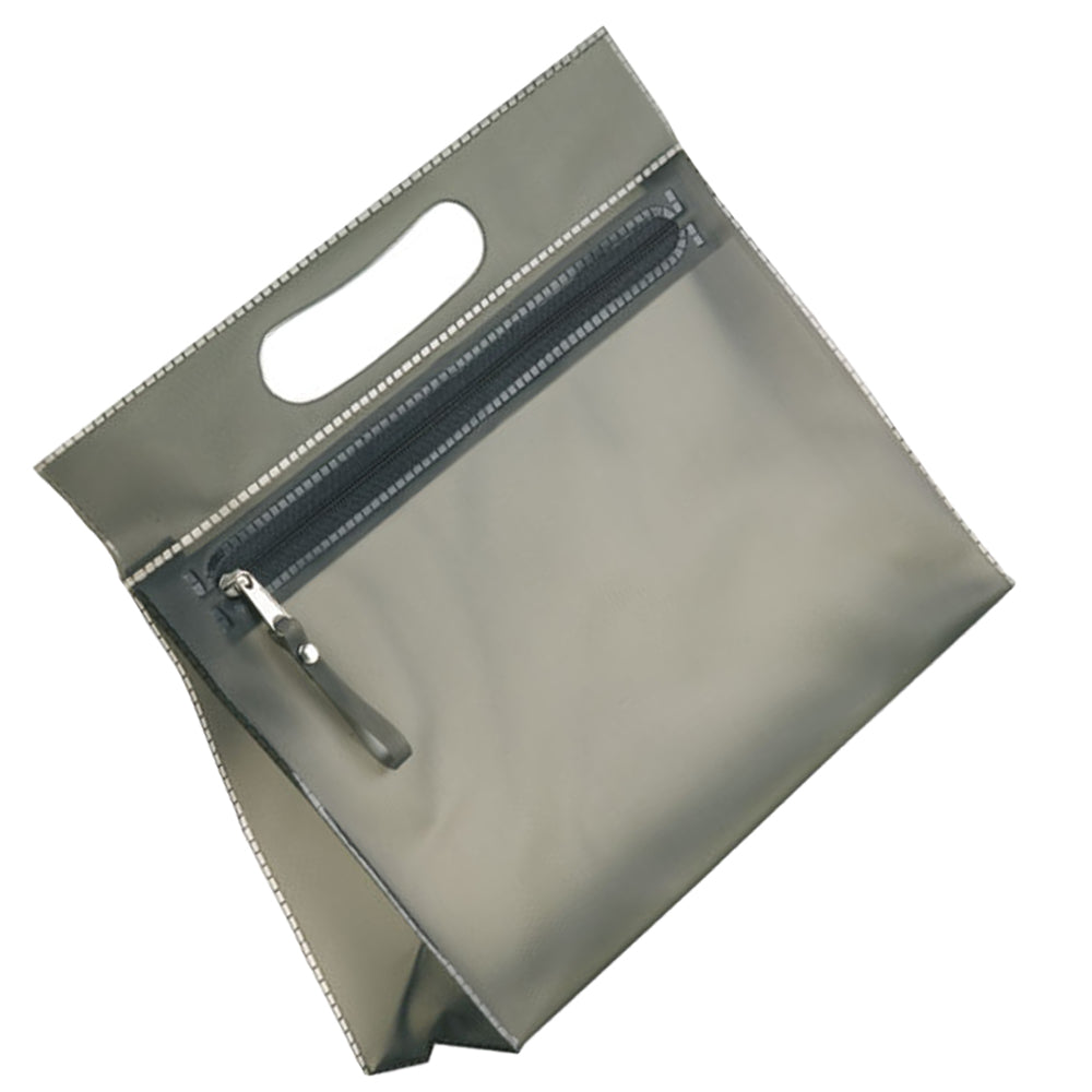 Black - Back - MidOcean Moonlight Transparent Toiletry Bag