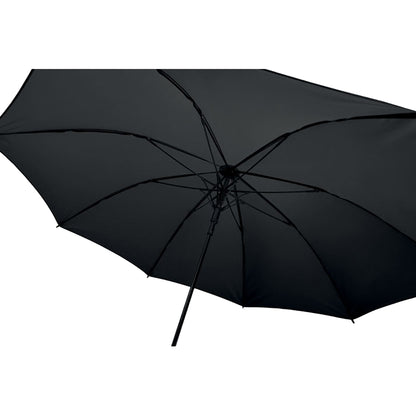 Black - Back - MidOcean Brela Windproof Stick Umbrella