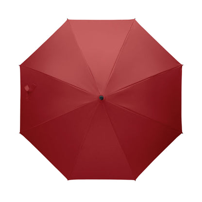 Burgundy - Side - MidOcean Brela Windproof Stick Umbrella