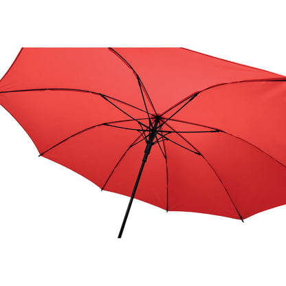 Red - Back - MidOcean Brela Windproof Stick Umbrella
